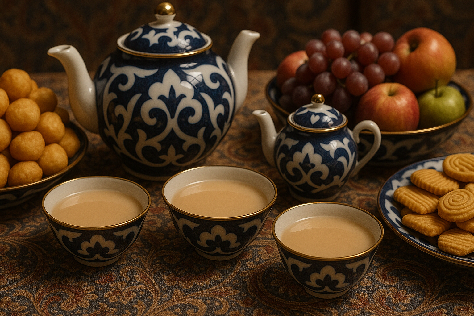 Ученый объяснил, почему казахи пьют горячий чай даже в жару