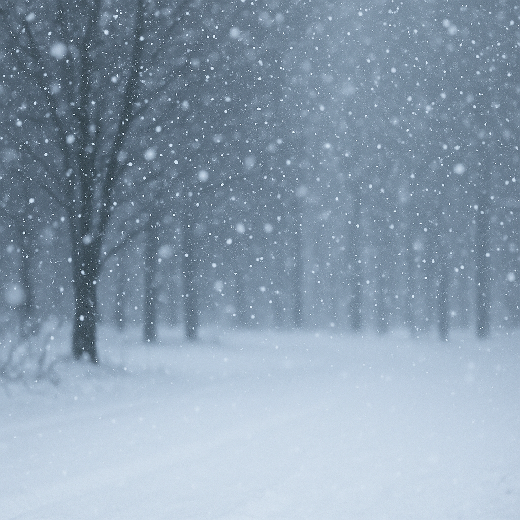 Снег выпал в ВКО