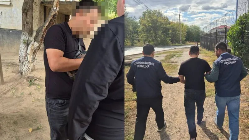 Полиция задержала подозреваемого в серии краж в Уральске