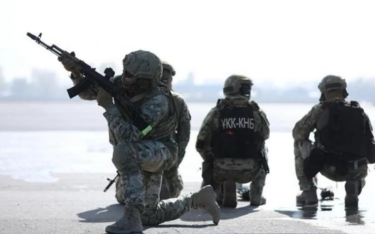 В Талгаре проходят антитеррористические учения