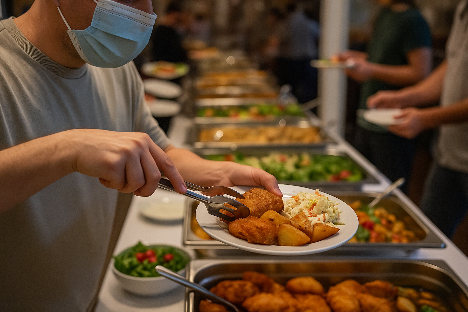 Чем может быть опасен шведский стол