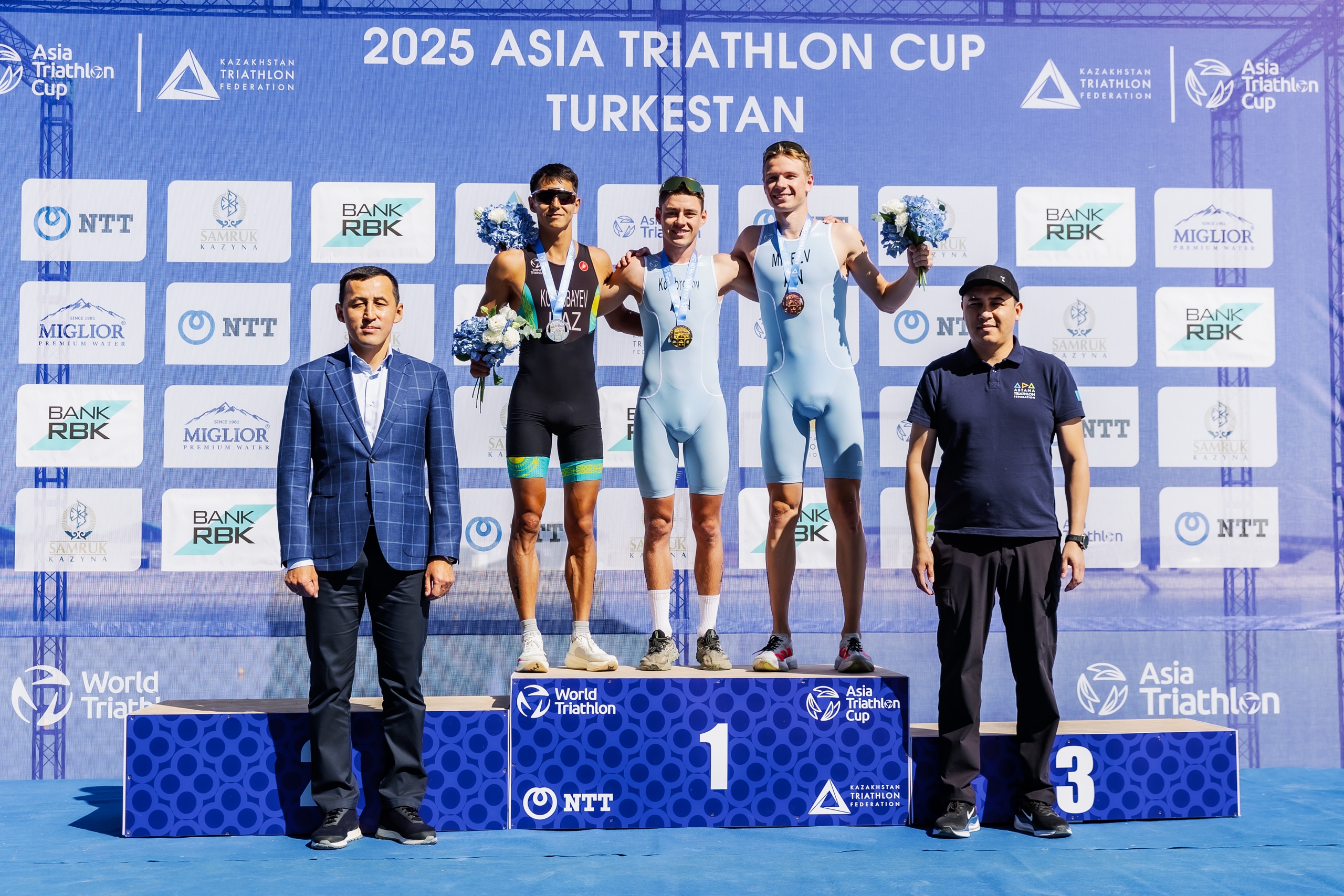В Туркестане завершился Asia Triathlon Cup Turkestan 2025