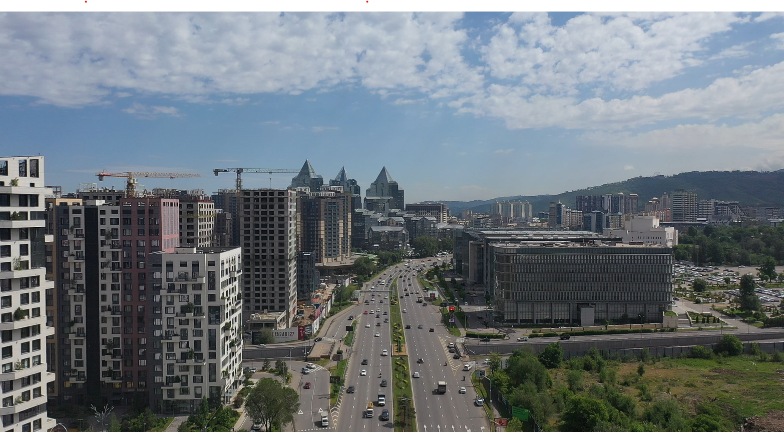 На проспекте Аль-Фараби в Алматы хотят построить новую кольцевую развязку