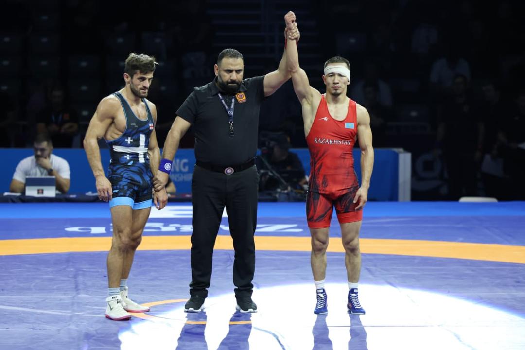 Айдос Султангали вышел в финал чемпионата мира