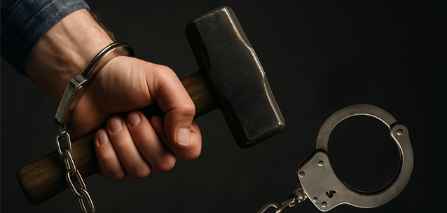 Бил кувалдой по рукам и ногам, а попадал только по голове