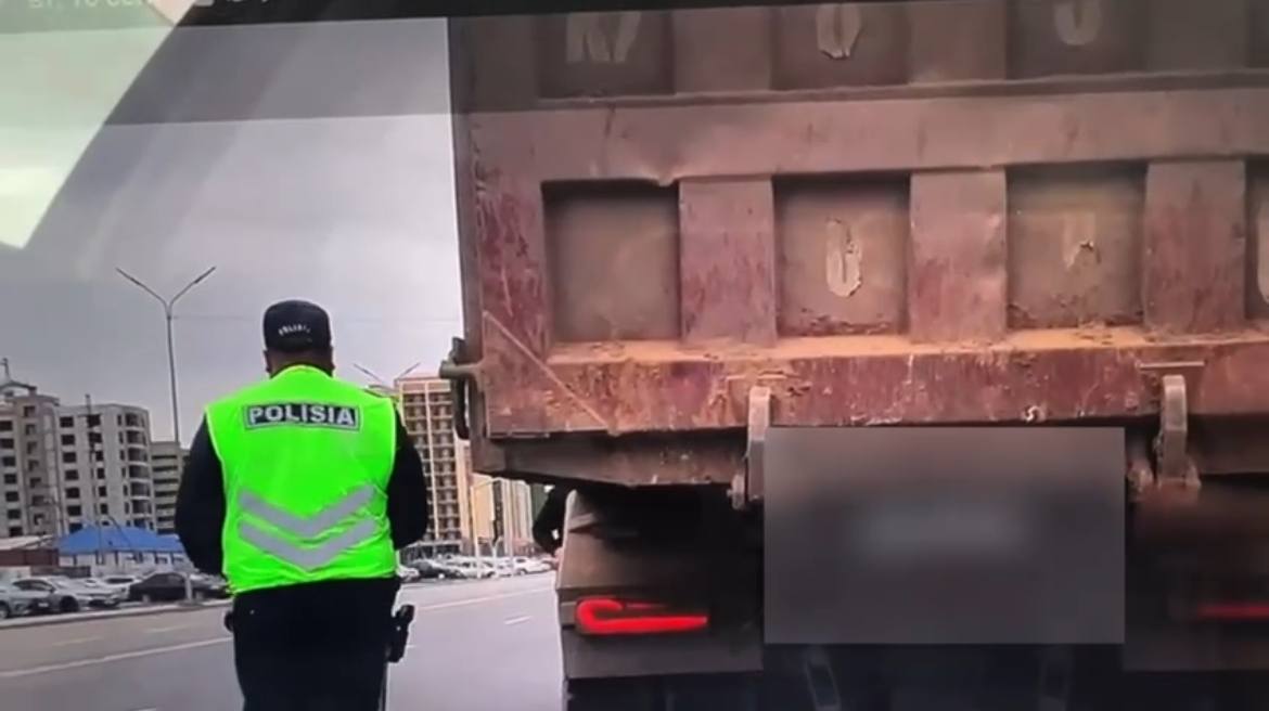 16-летний подросток без водительских прав разъезжал на грузовике в Астане