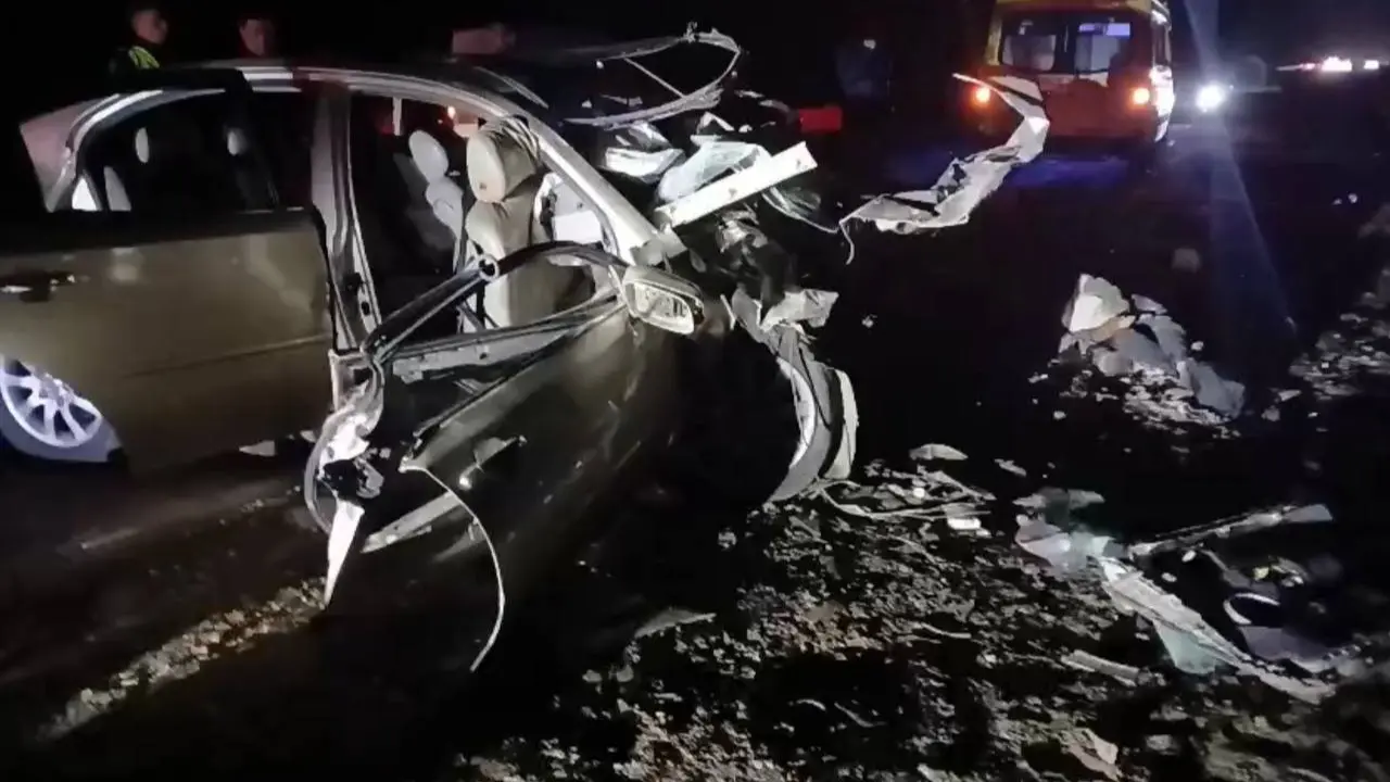 На трассе близ Алматы восемь человек погибли в ДТП