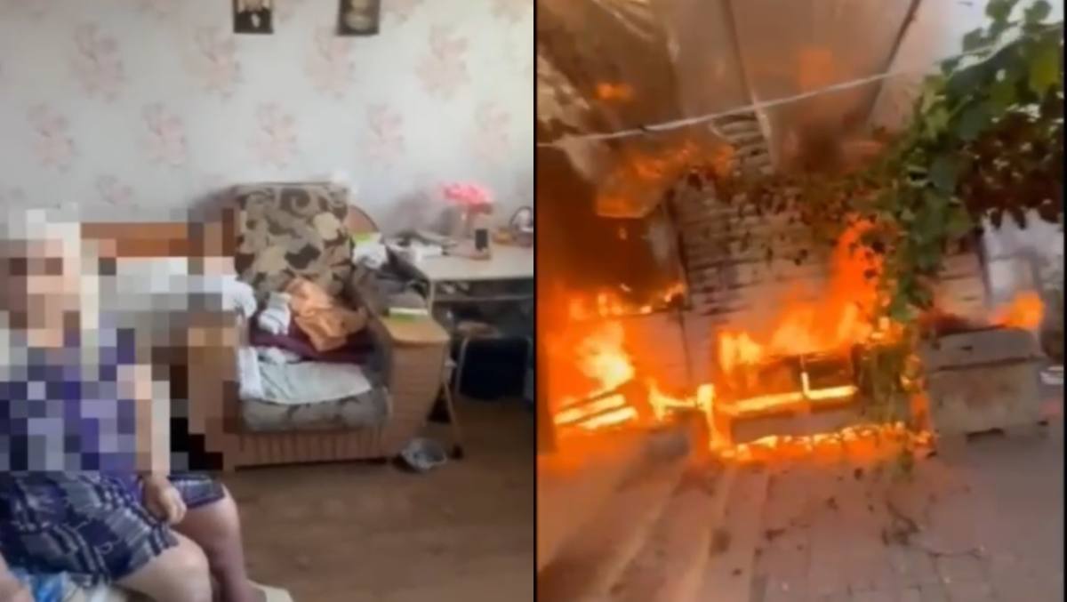 В Экибастузе полицейские спасли пожилую женщину из пожара