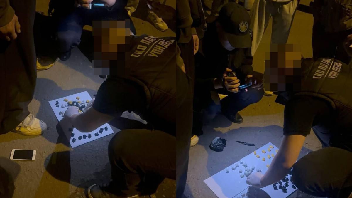 У 19-летнего петропавловца полицейские нашли мефедрон