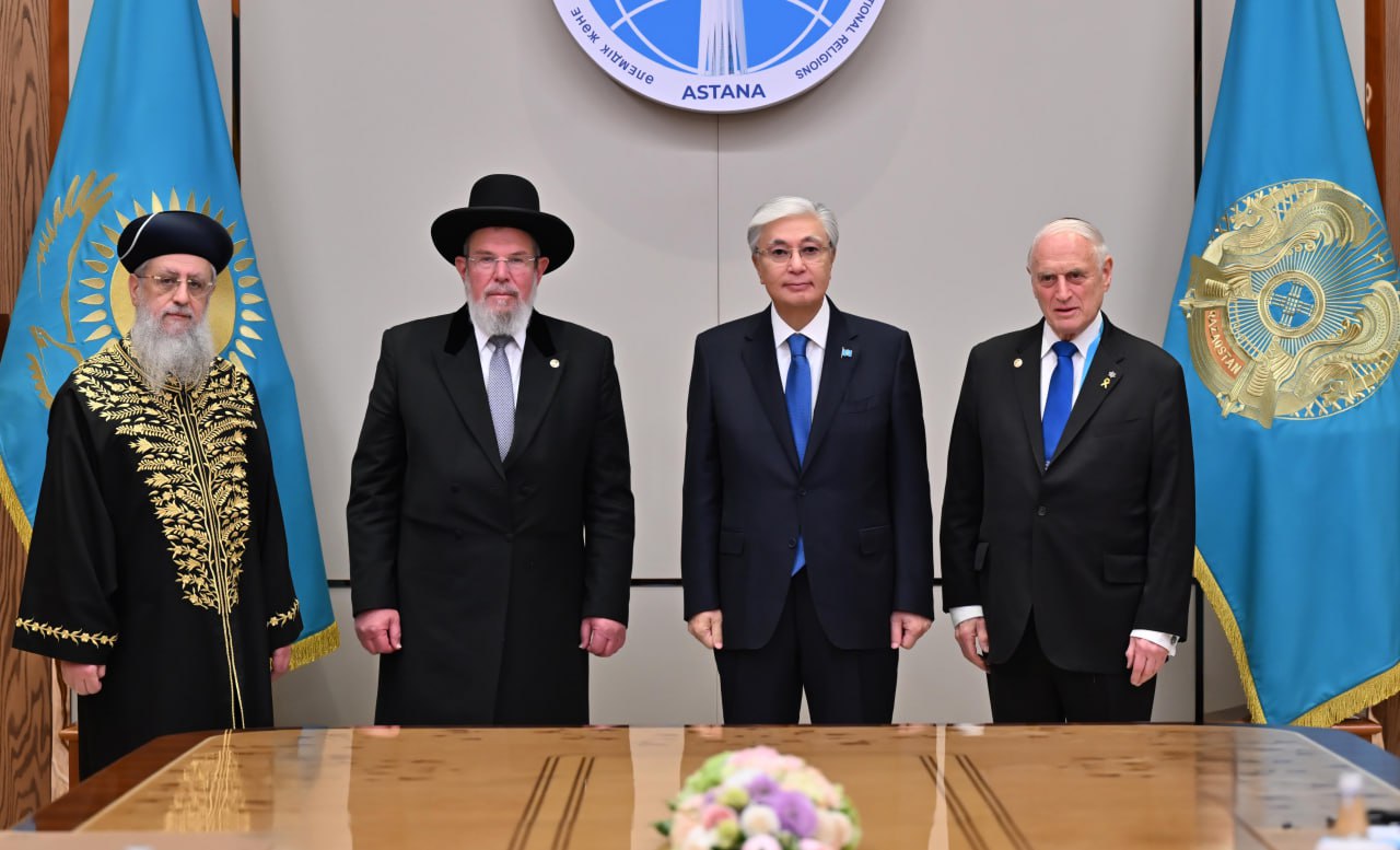 Состоялась встреча президента с представителями иудейских организаций