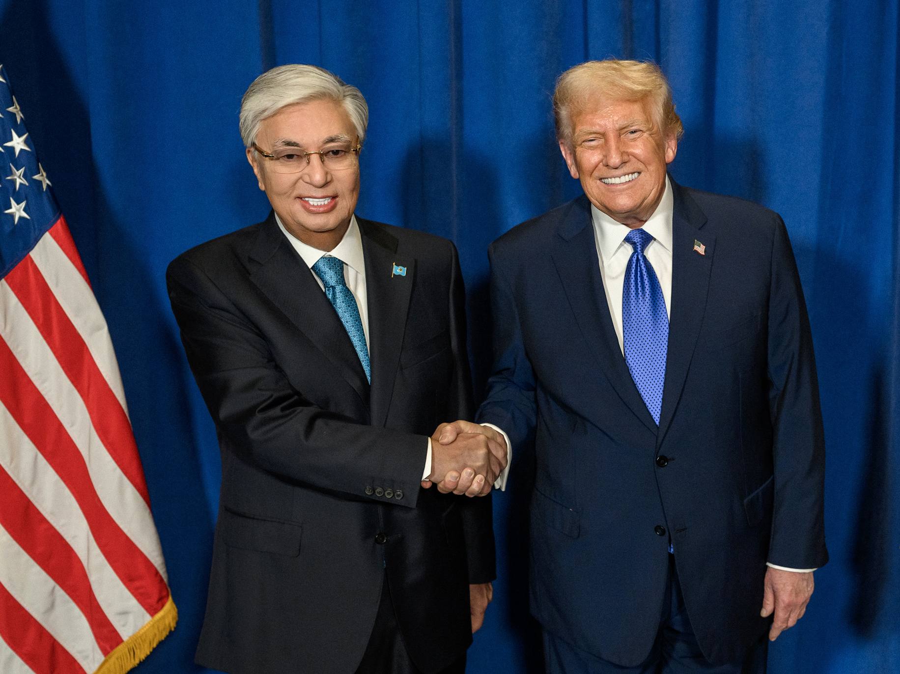 Фото Токаева и Трампа появилась в Сети