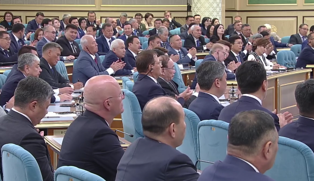 Президент раскритиковал областных акимов за выкладку брусчатки