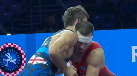 Прямая трансляция поединка Казахстан - Узбекистан за золото ЧМ по борьбе