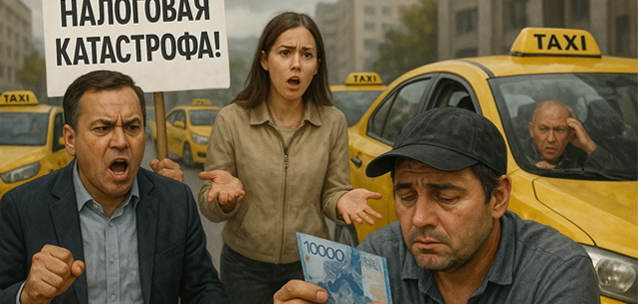 Цены на такси взлетят в космос: таксопарки винят во всем налоговый кодекс