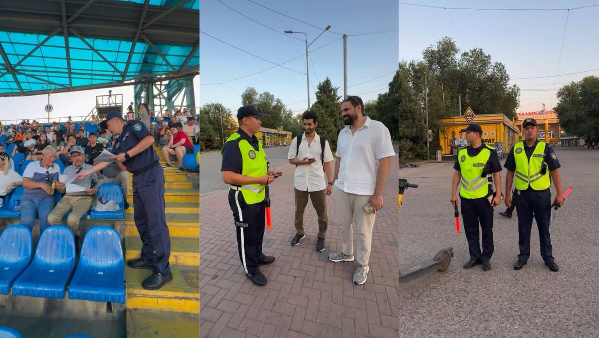 Сколько полицейских и военных будут дежурить в Алматы во время матча "Кайрат" - "Реал"