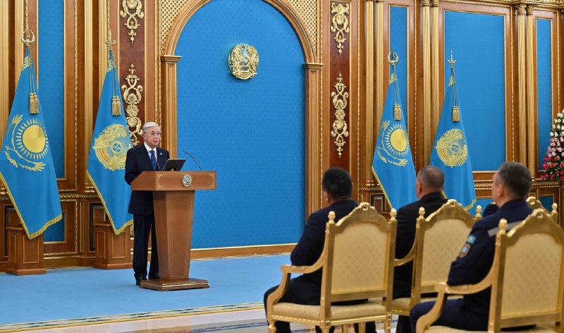 Касым-Жомарт Токаев поздравил спасателей с профессиональным праздником