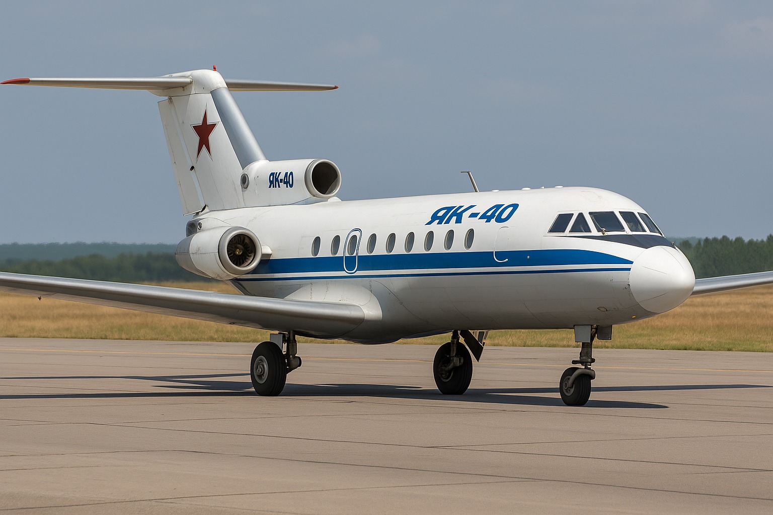В Казахстане продолжают эксплуатировать советские самолёты Як-40, выпущенные более полвека назад