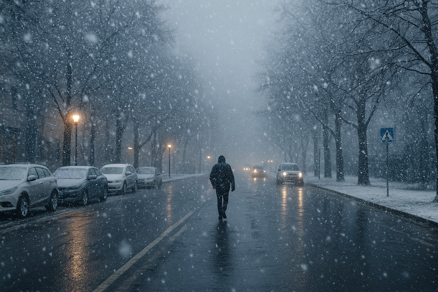 На Казахстан в начале ноября обрушится северный циклон, который принесет снегопад и мороз до -13°C