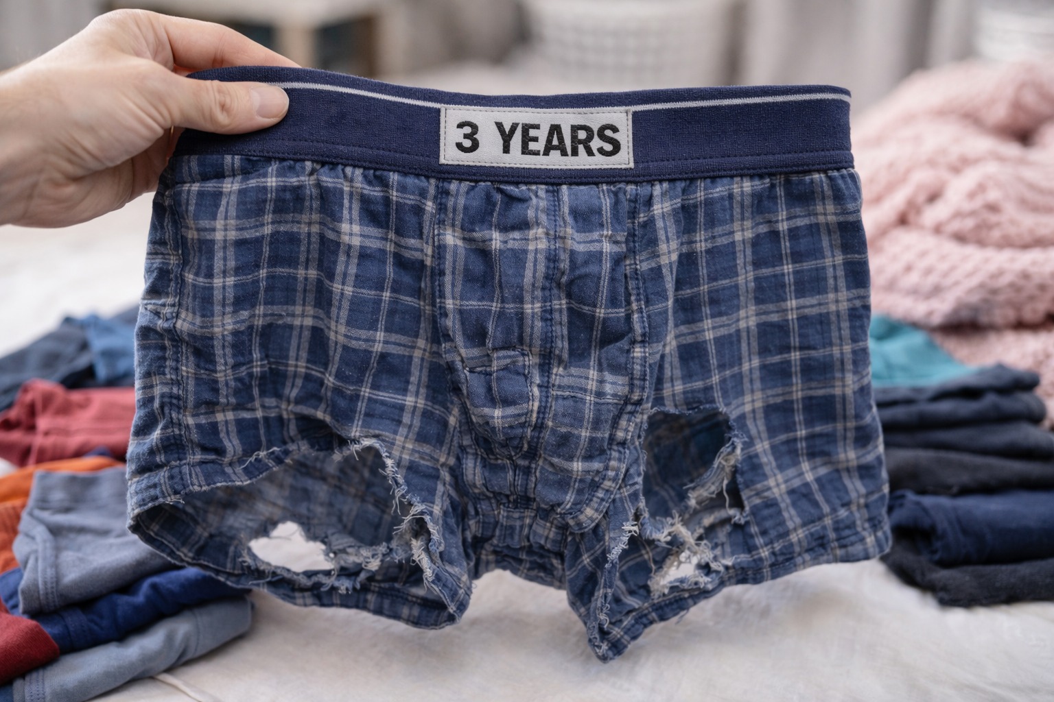 Назван максимальный срок для использования трусов