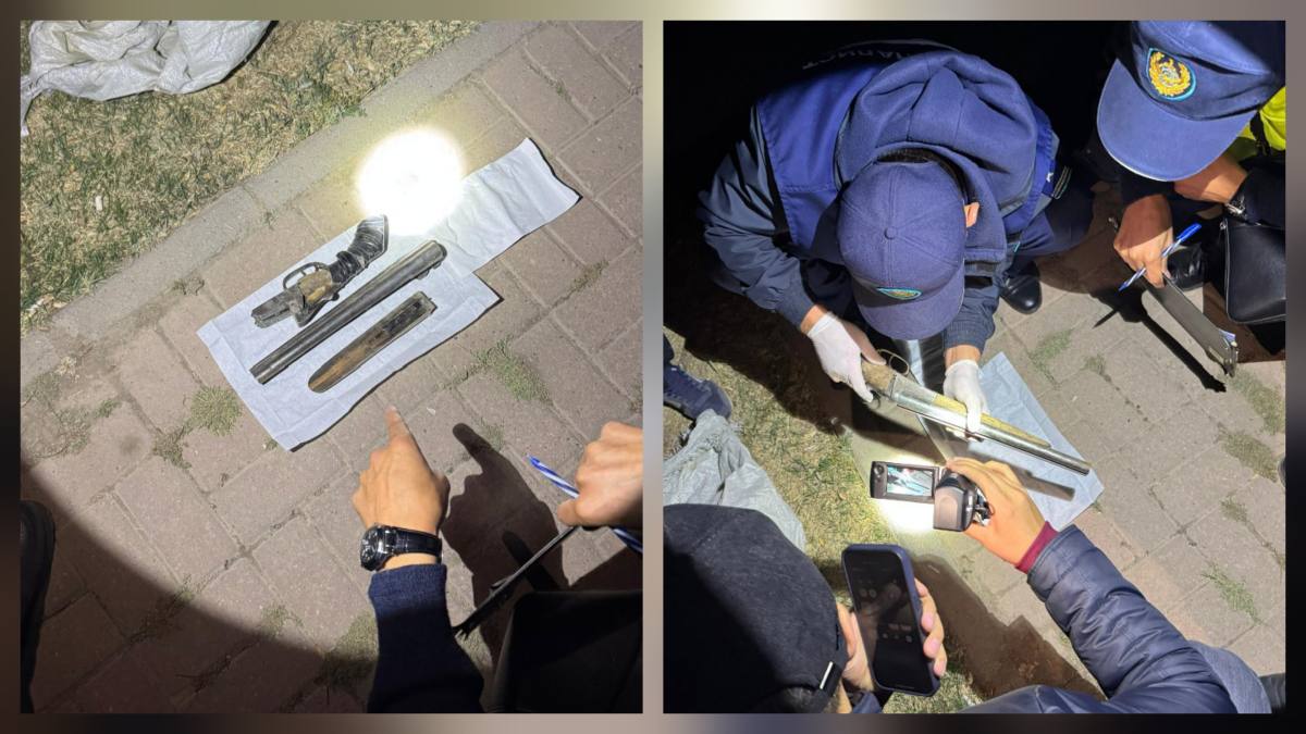 В Туркестанской области полицейские изъяли арсенал незарегистрированного оружия