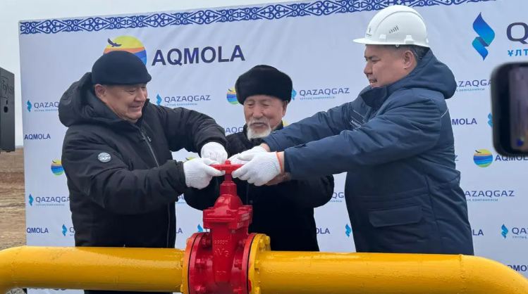 В Акмолинской области еще два села подключили к газу