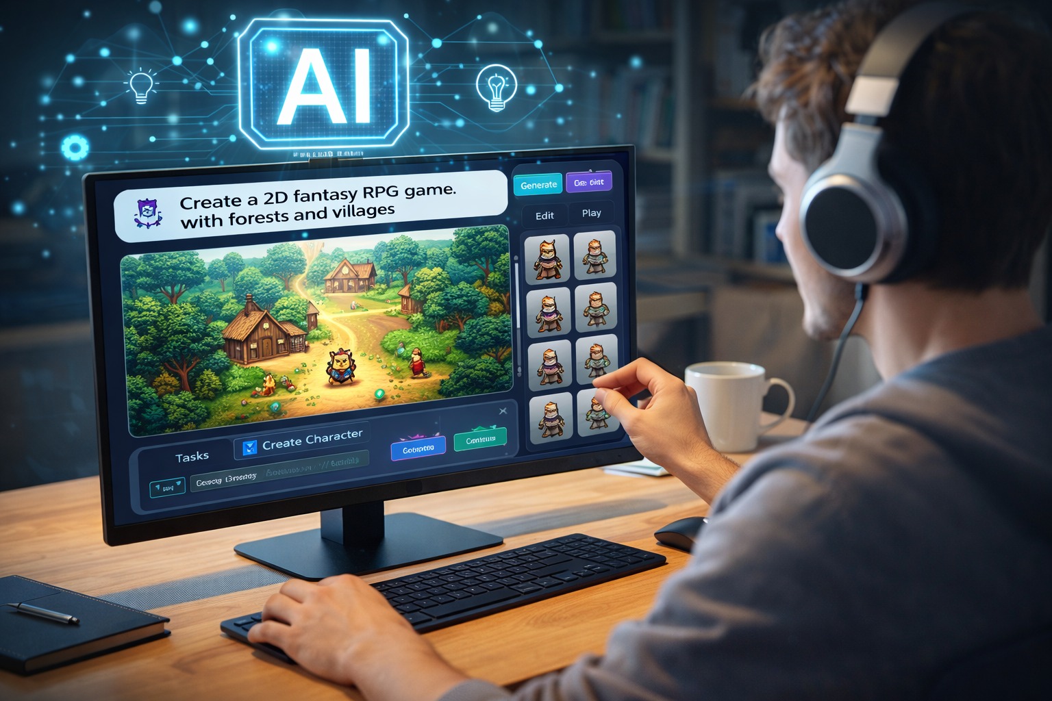 Google пообещала, что любой сможет создать игру без программирования с помощью ИИ