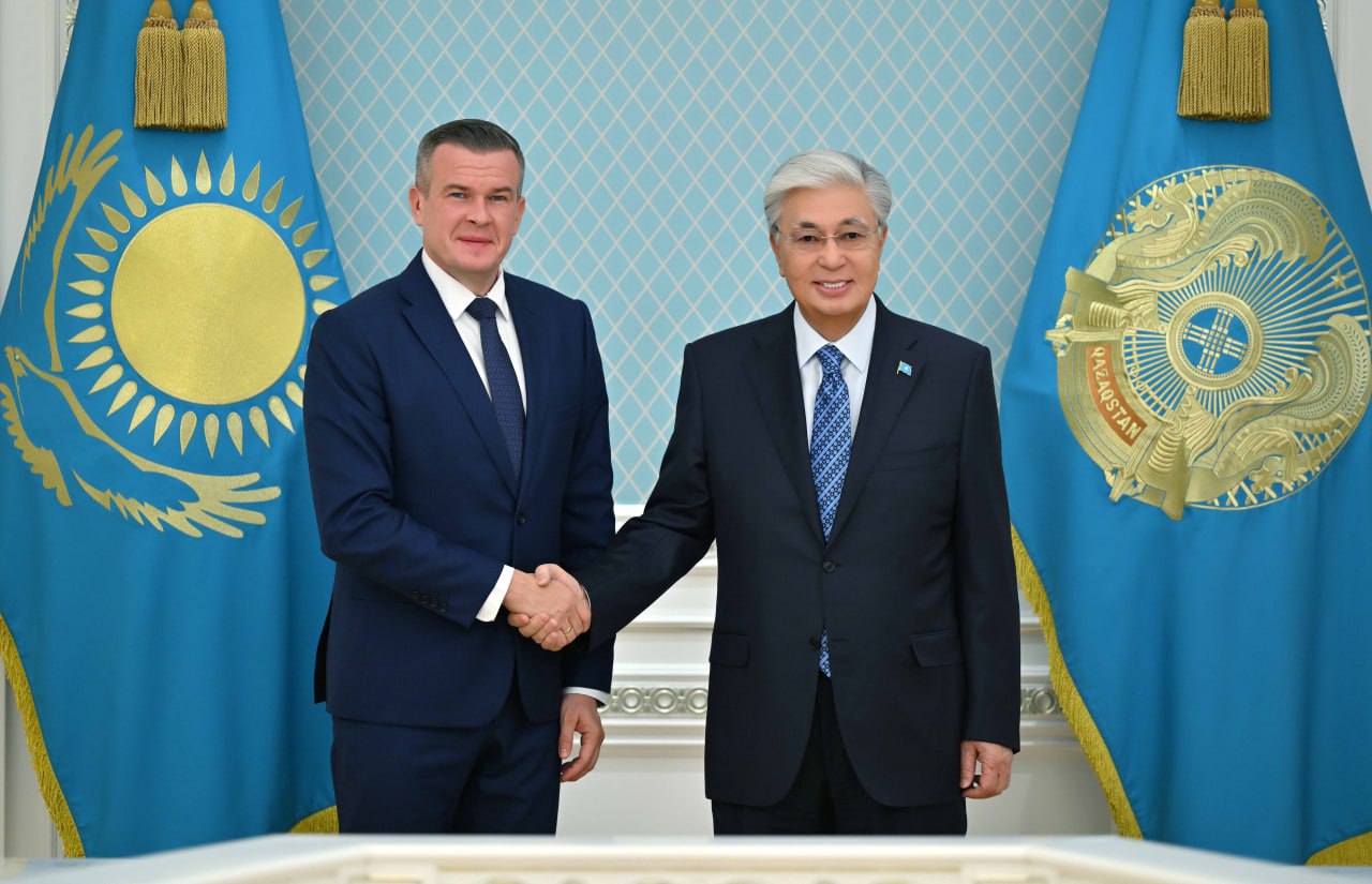 Касым-Жомарт Токаев принял президента Всемирного антидопингового агентства (WADA) Витольда Баньку