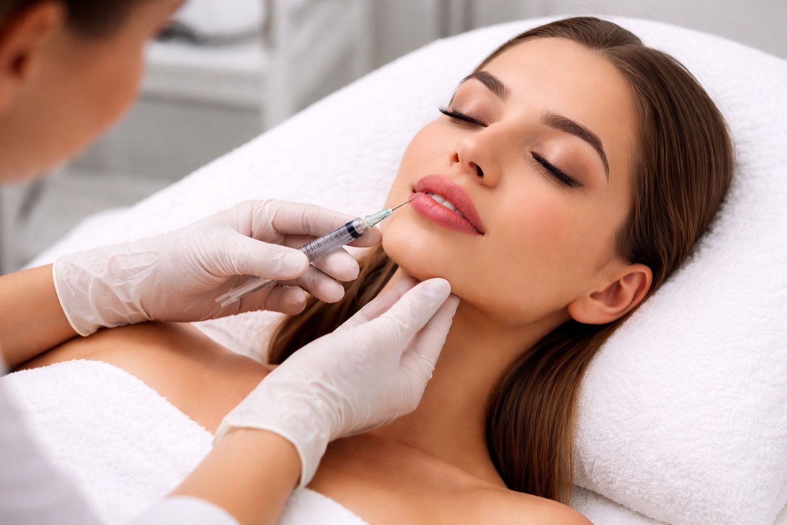 После увеличения губ в Актау у женщины начались осложнения