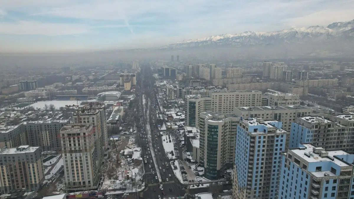 Загрязнение воздуха планируют сократить вдвое к 2028 году в Алматы