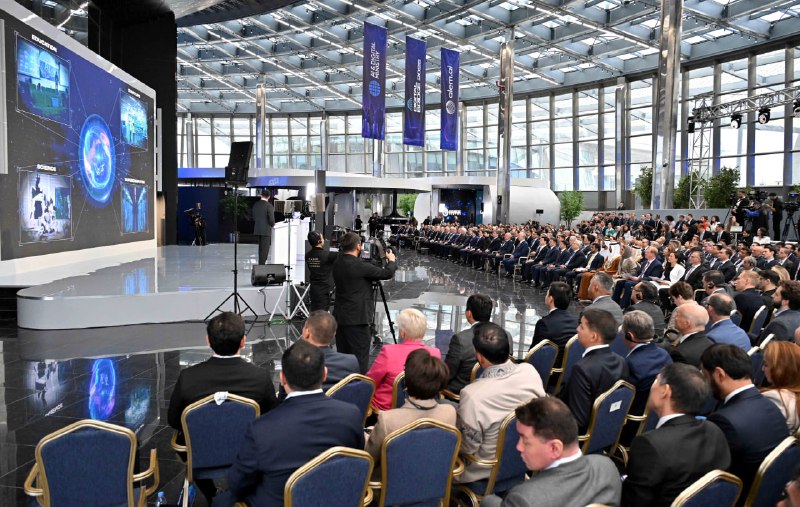 Глава государства: «Наша задача – направить новые технологии во благо человечества, превратив их в ключевой фактор прогресса и сотрудничества»