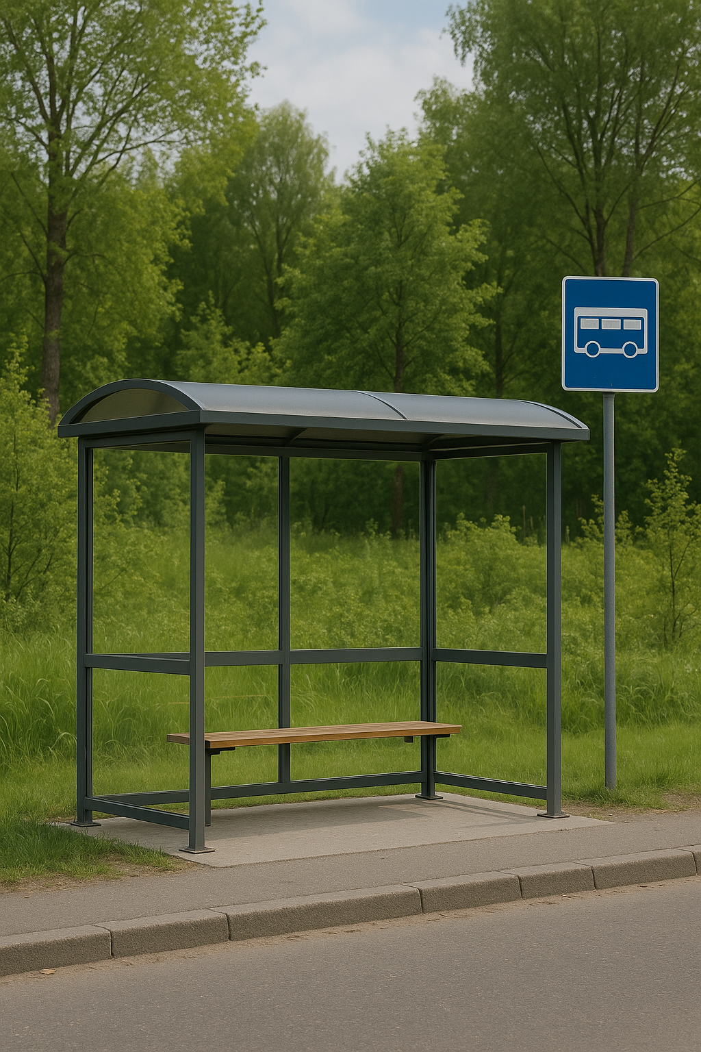 В Алматы автобус въехал в остановку