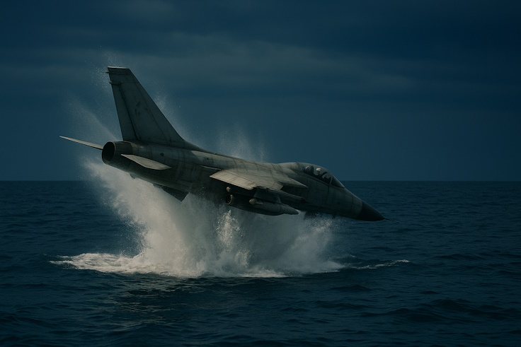 В Южно-Китайском море за полчаса потерпели крушение вертолет и истребитель ВМС США