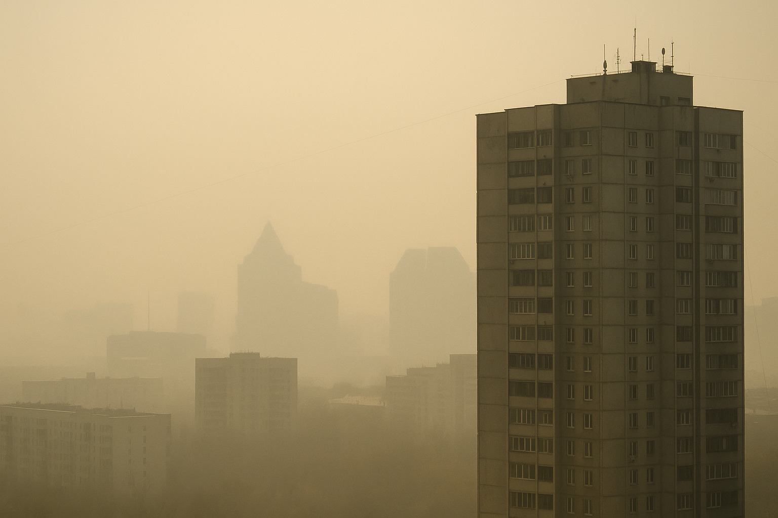 В Алматы снова ожидается повышенное загрязнение воздуха