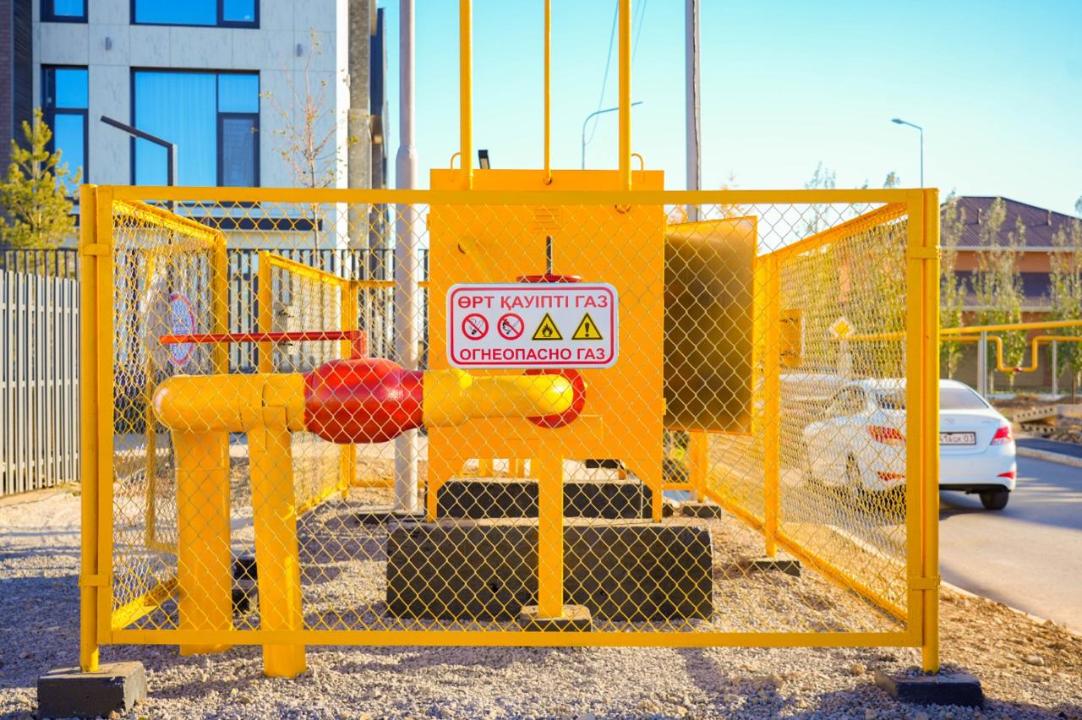 В Астане к системе природного газа подключили ещё один жилой массив