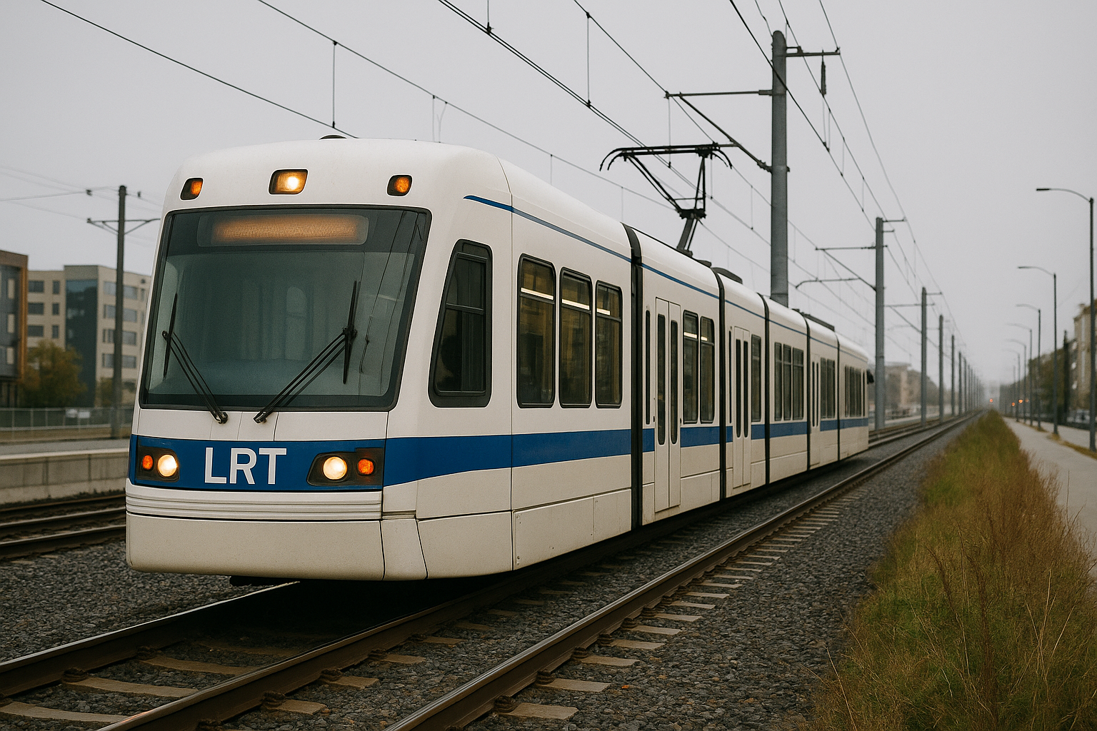 В сторону Косшы построят линию наземного LRT