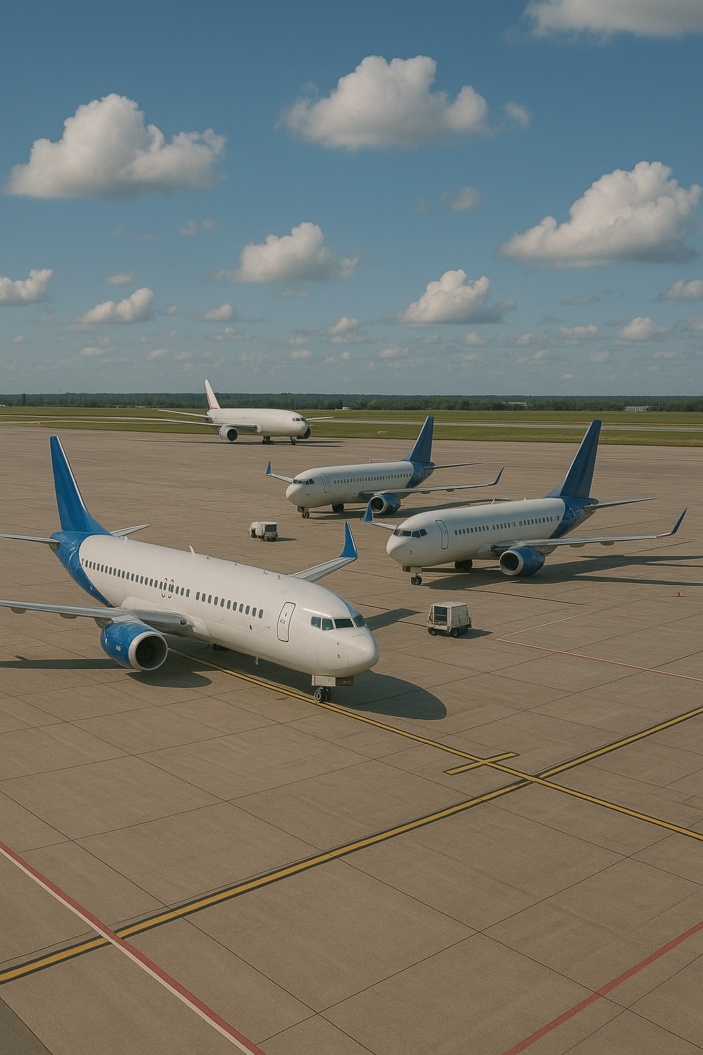 Топливозаправщик задел самолет в аэропорту Алматы