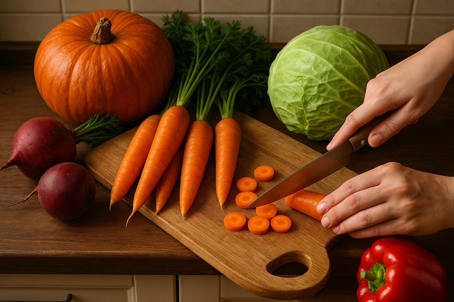 Как овощи побеждают авитаминоз и хандру