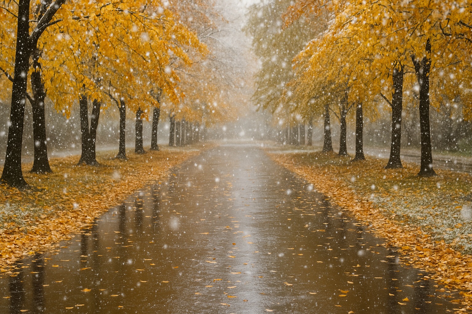 17 ноября в Казахстане местами ожидаются осадки в виде дождя и снега