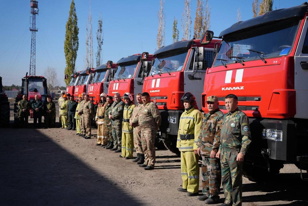 «Ертіс орманы» и «Семей орманы» оснастили новой пожарной техникой