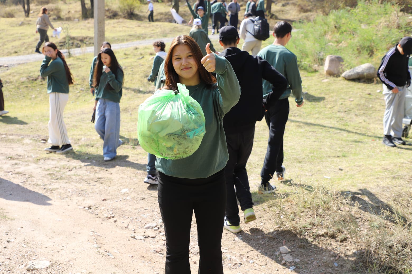 Экологическая акция: «Таза Қазақстан» и «Чистый четверг»