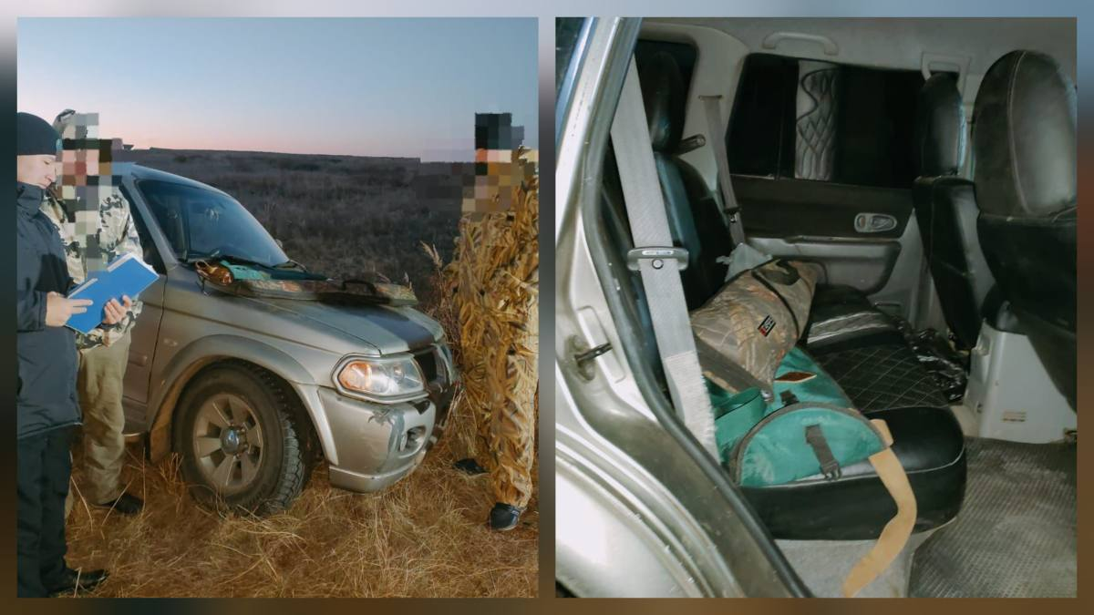 Ночная погоня за браконьерами произошла в Карагандинской области