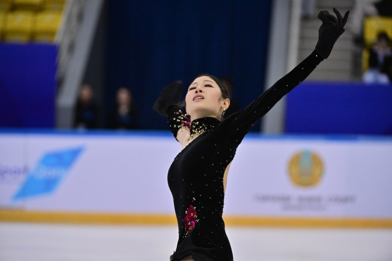 Южнокорейская фигуристка Ли Хэ Ин стала победительницей Мемориала Дениса Тена в Алматы