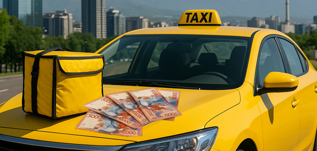 Сколько зарабатывают курьеры и таксисты в Казахстане