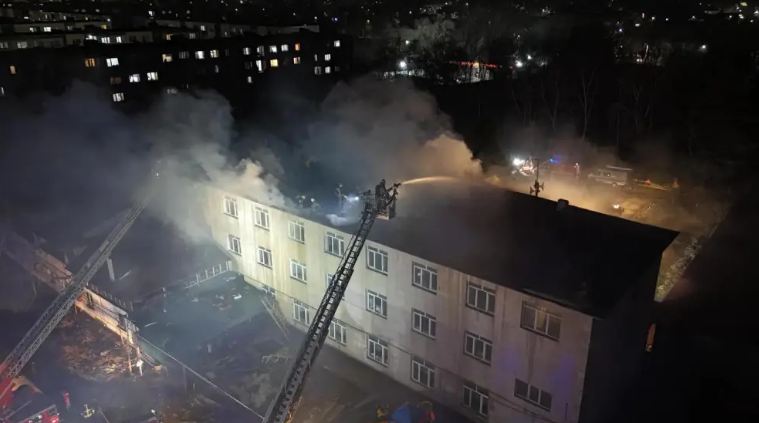 В акимате Алматы рассказали, куда временно разместили воспитанников детского дома, в котором накануне произошёл крупный пожар