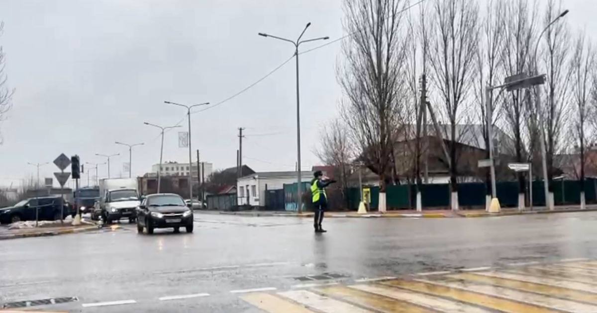 В Кокшетау сотрудники патрульной полиции провели масштабную работу по регулированию дорожного движения