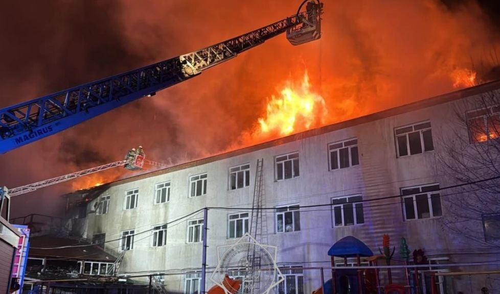 После пожара в алматинском детдоме здание восстановят в ближайшие три месяца