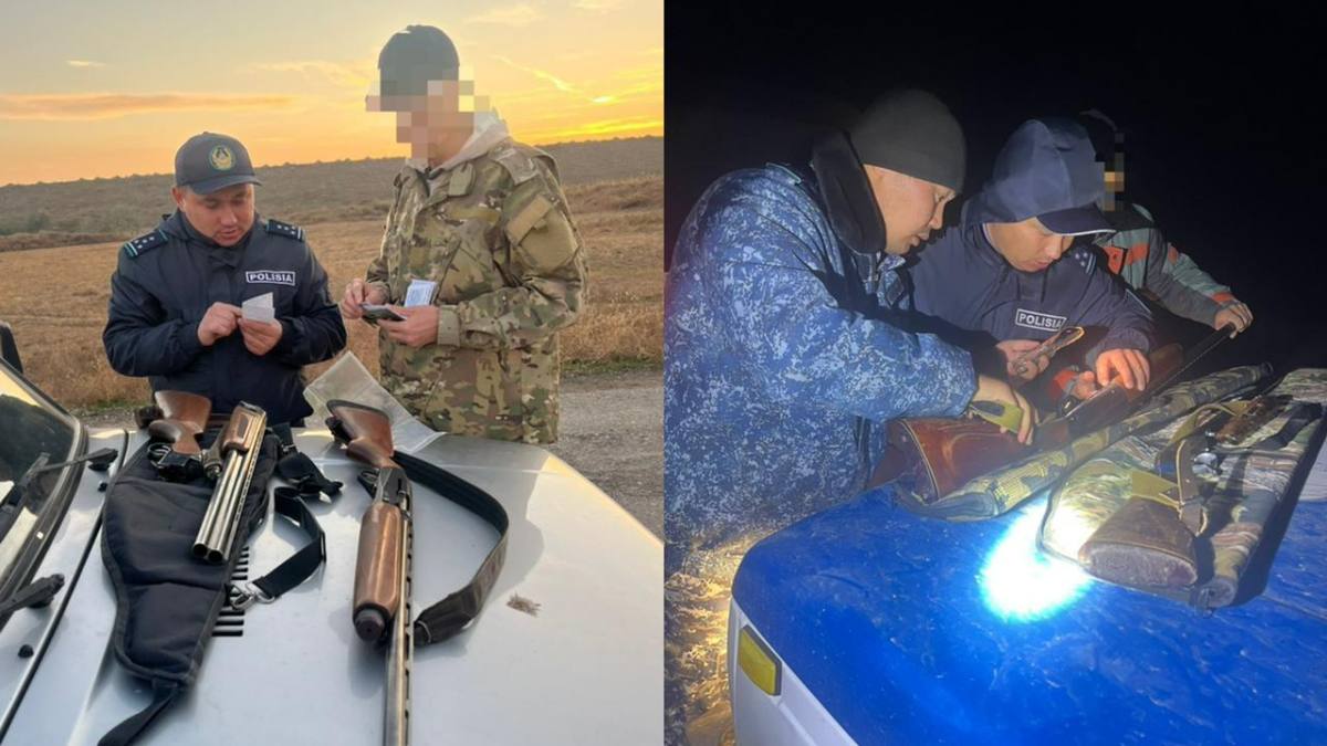В Жамбылской области задержан 41 браконьер