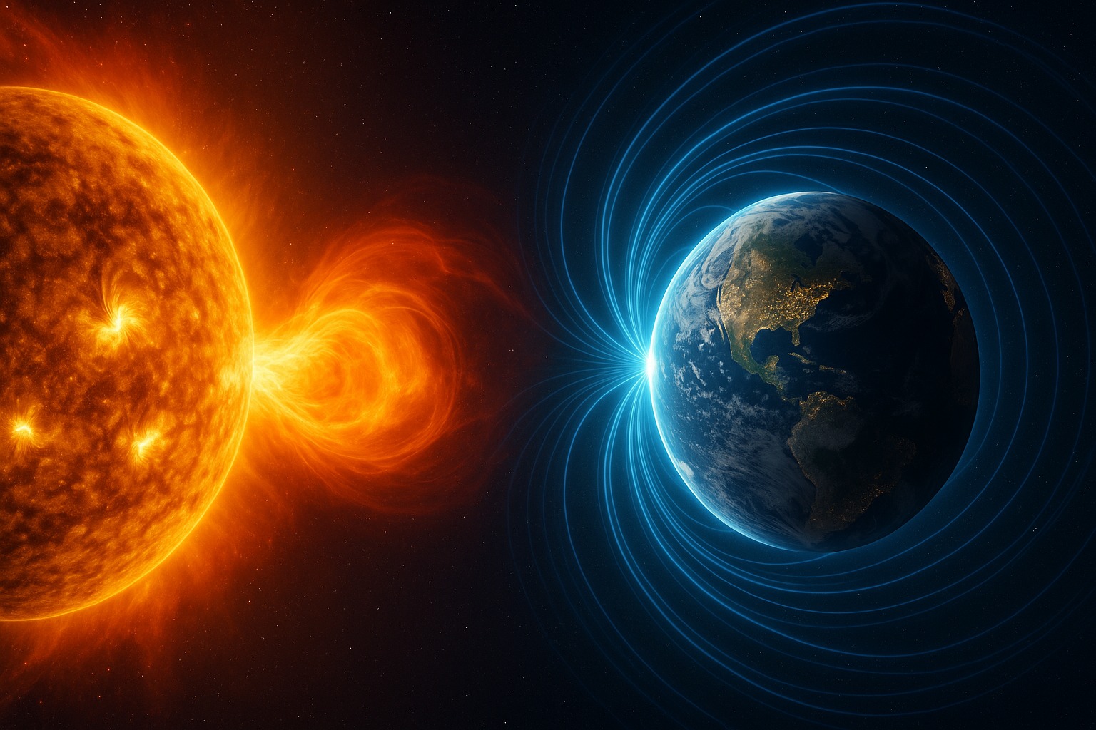 Мощнейшая магнитная буря года накроет Землю