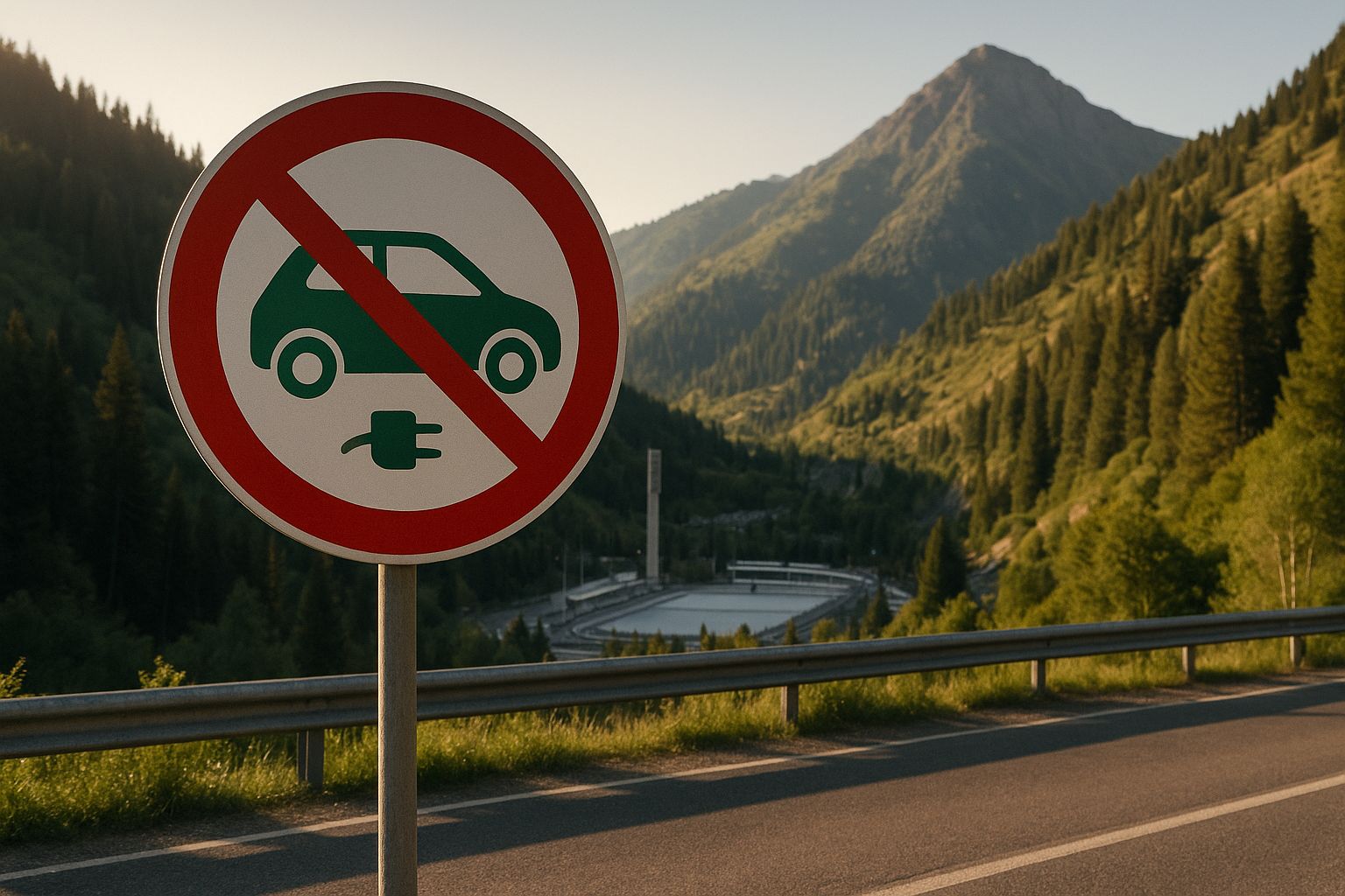 В Алматы на дороге Медеу – Шымбулак могут ограничить движение электромобилей