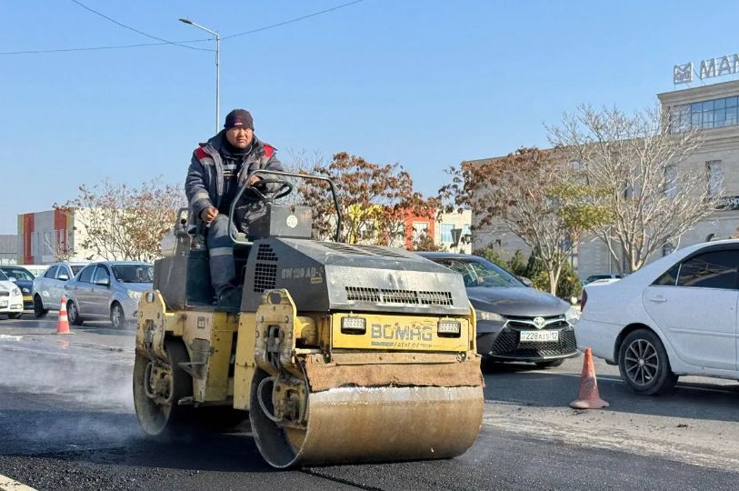 Актау создадут новые полосы для правого поворота на пяти дорожных направлениях